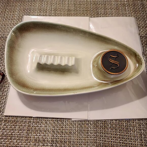 1981 The Hyde Park Meteor Ashtray With S Monogram - Picture 2 of 4